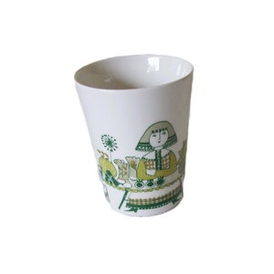 Vintage Figgjo Flint Norway Turi Design Market Beaker Norway 1970s