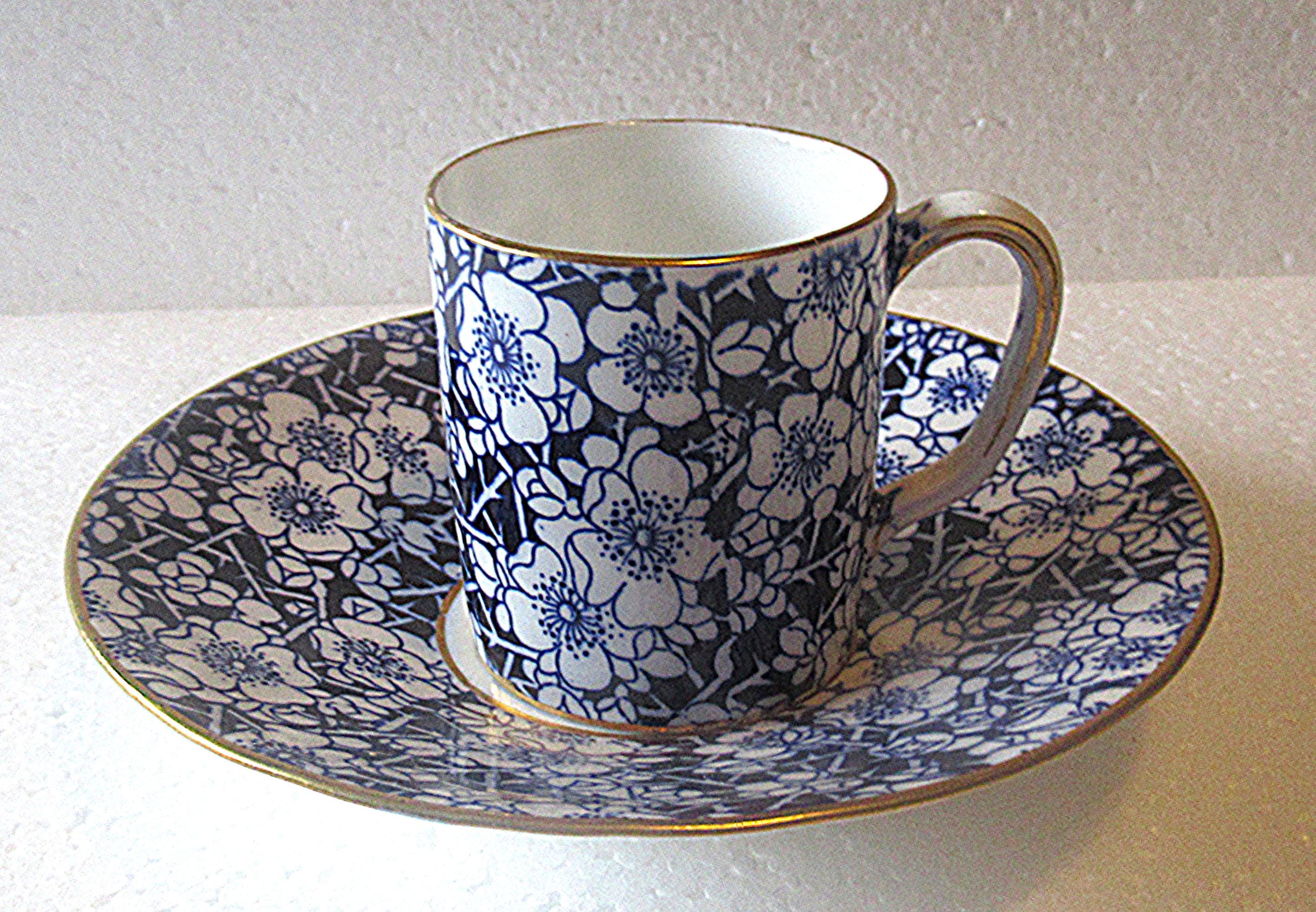 Burleigh blue calico - Etsy 日本