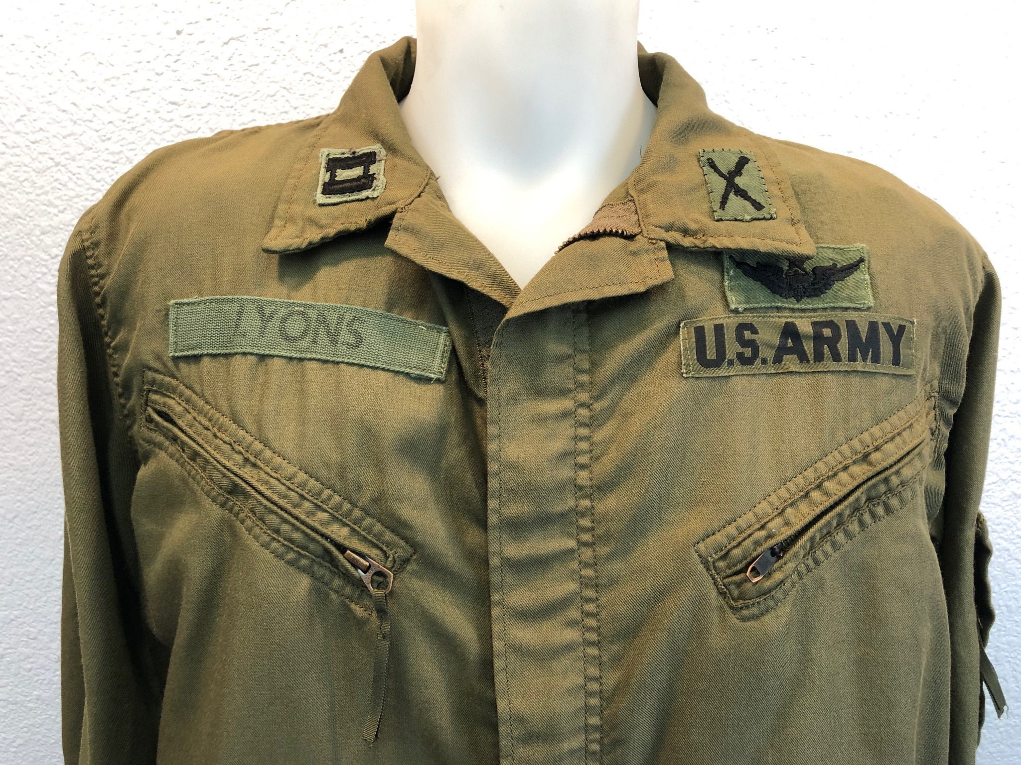 ジャケット・アウター Vintage Vietnam shirt Military Army Vietnam War Era Issued “OG-106 Shirt, Hot Weather