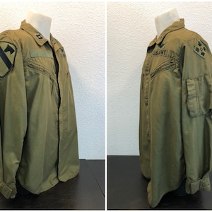 ジャケット・アウター Vintage Vietnam shirt Military Army Vietnam War Era Issued “OG-106 Shirt, Hot Weather