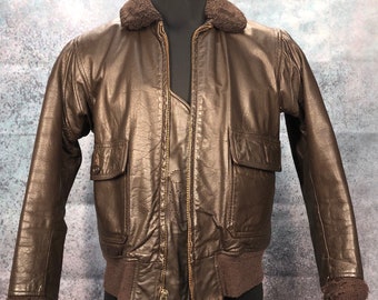 Vintage Avirex Type G-1 Jacket U.S Navy Leather Jacket - Etsy Vintage Avirex Type G-1 Jacket U.S Navy Leather Jacket - Etsy