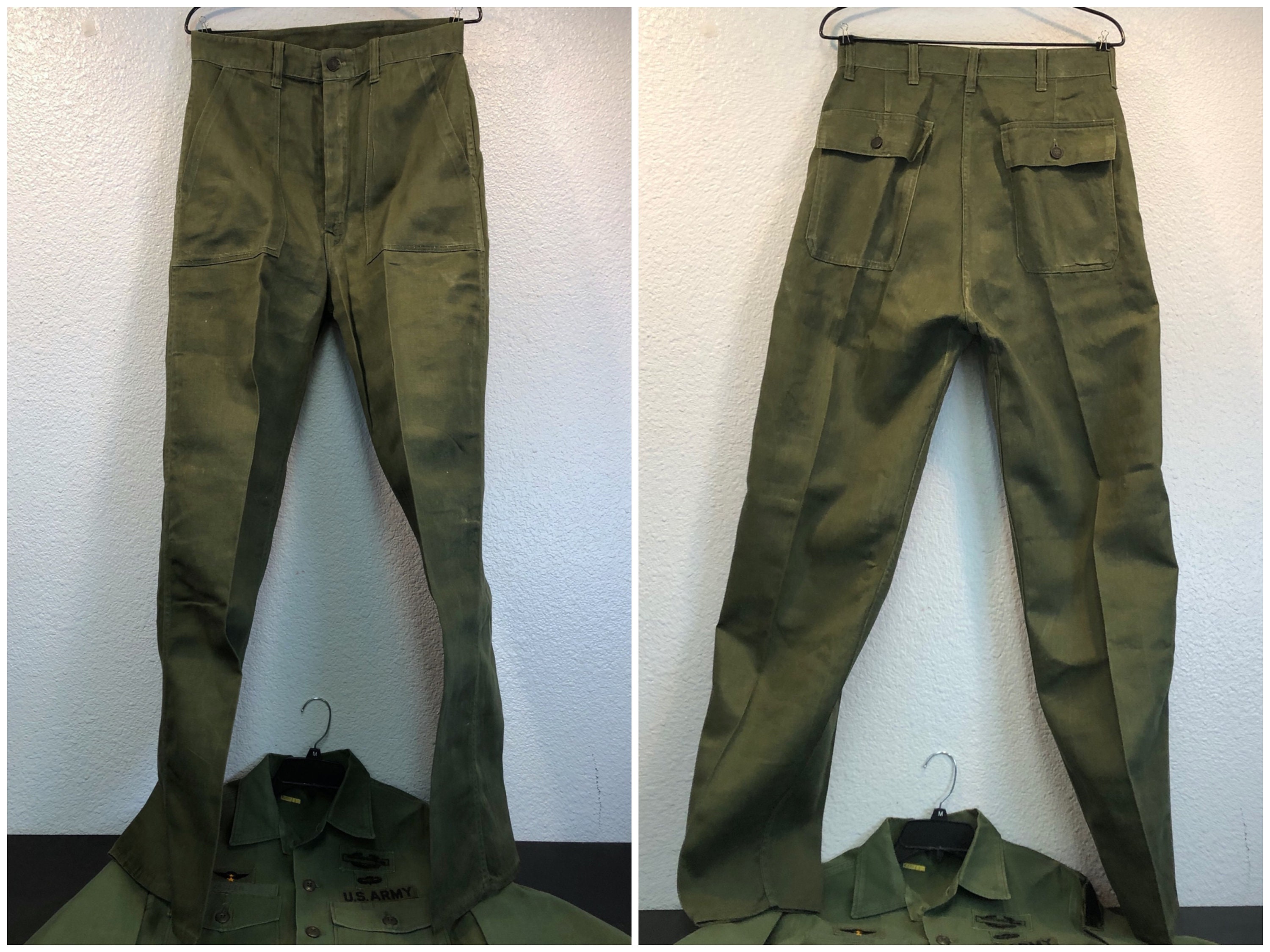 Original US Army Vietnam War Mike Force Member 1970 OG-107