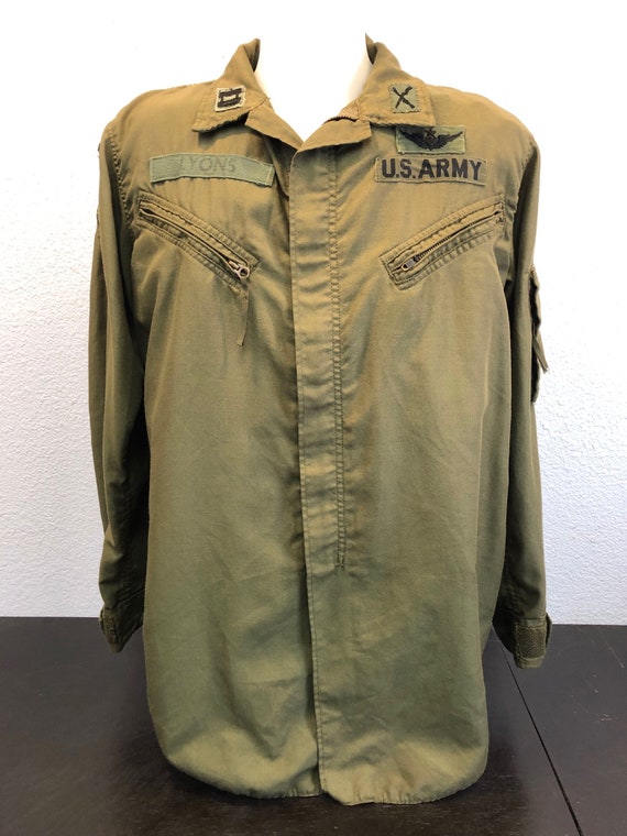Military Army Vietnam War Era Issued “OG-106 Shirt, Hot Military Army Vietnam War Era Issued “OG-106 Shirt, Hot