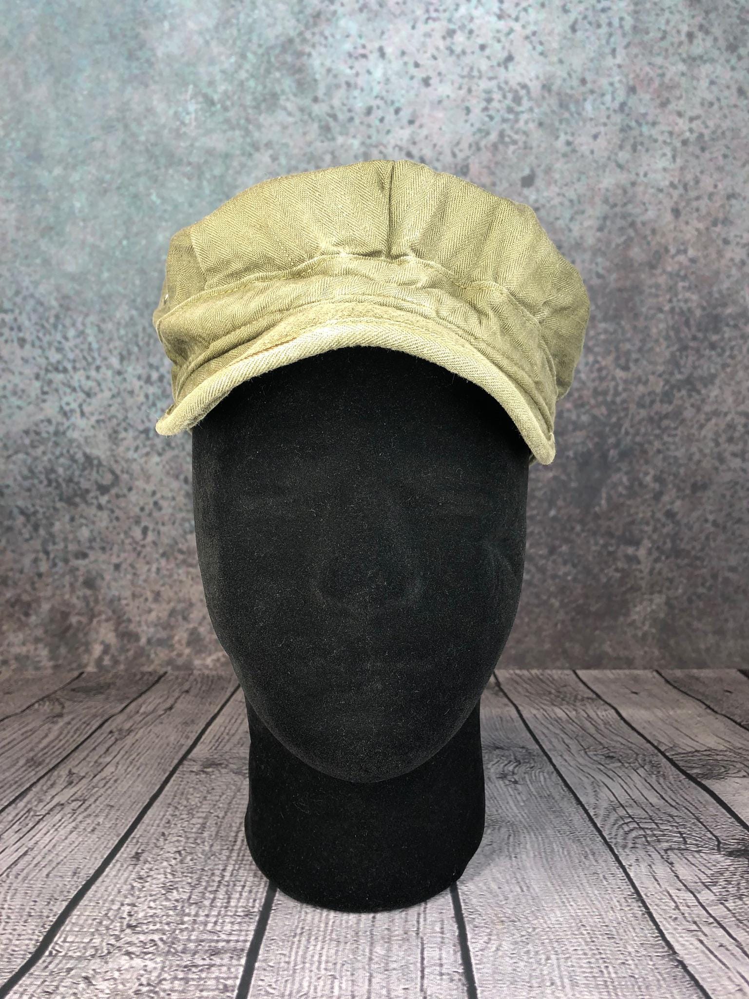 Original Vintage US Army WWII OD7 HBT Field Cap Size 7