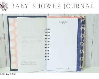 Baby Shower Journal Keepsake