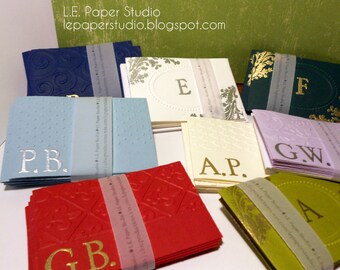 Personalized mini Stationery card