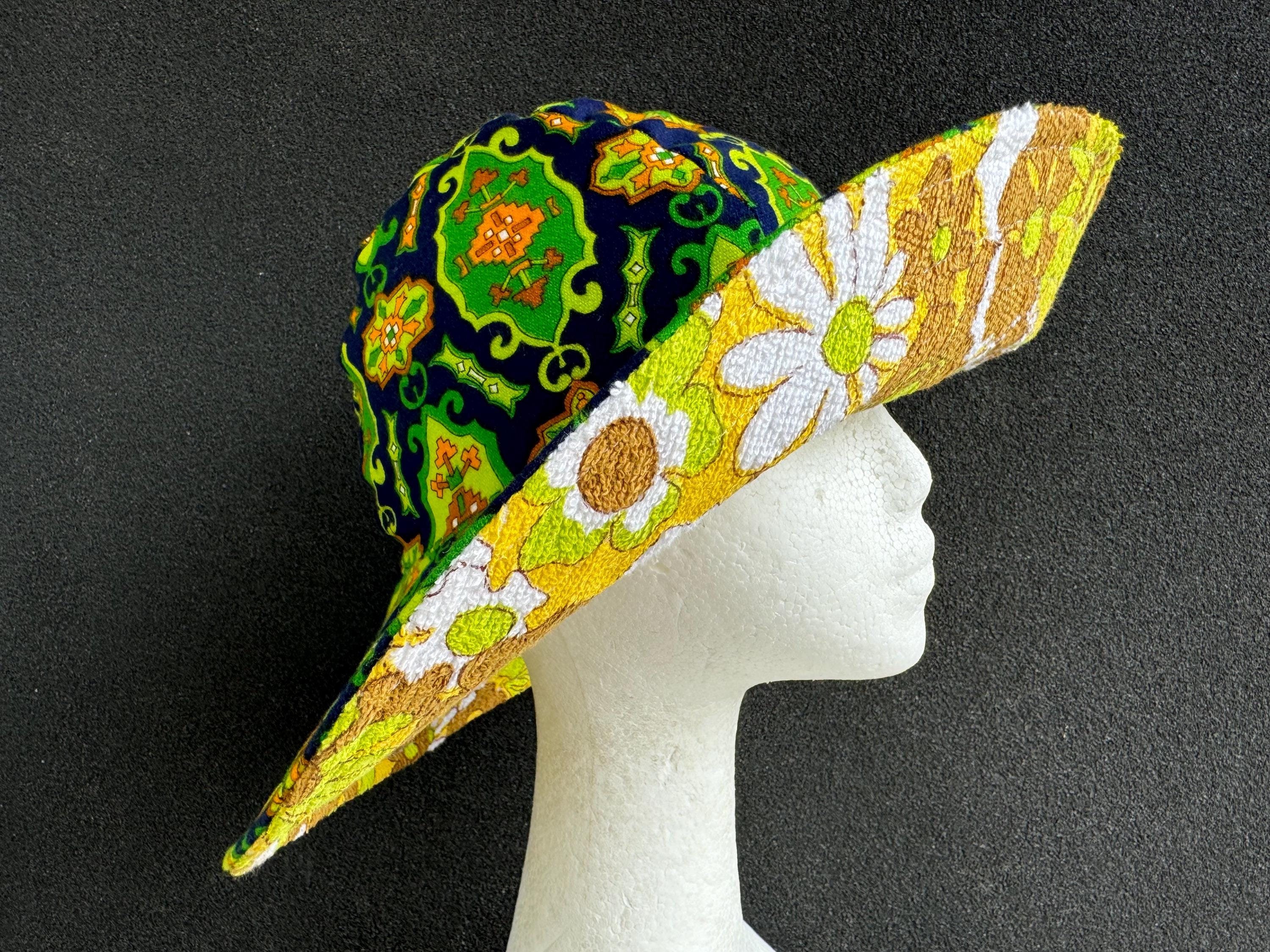 Terry Cloth Towel Bucket Hat - Etsy display picture 3
