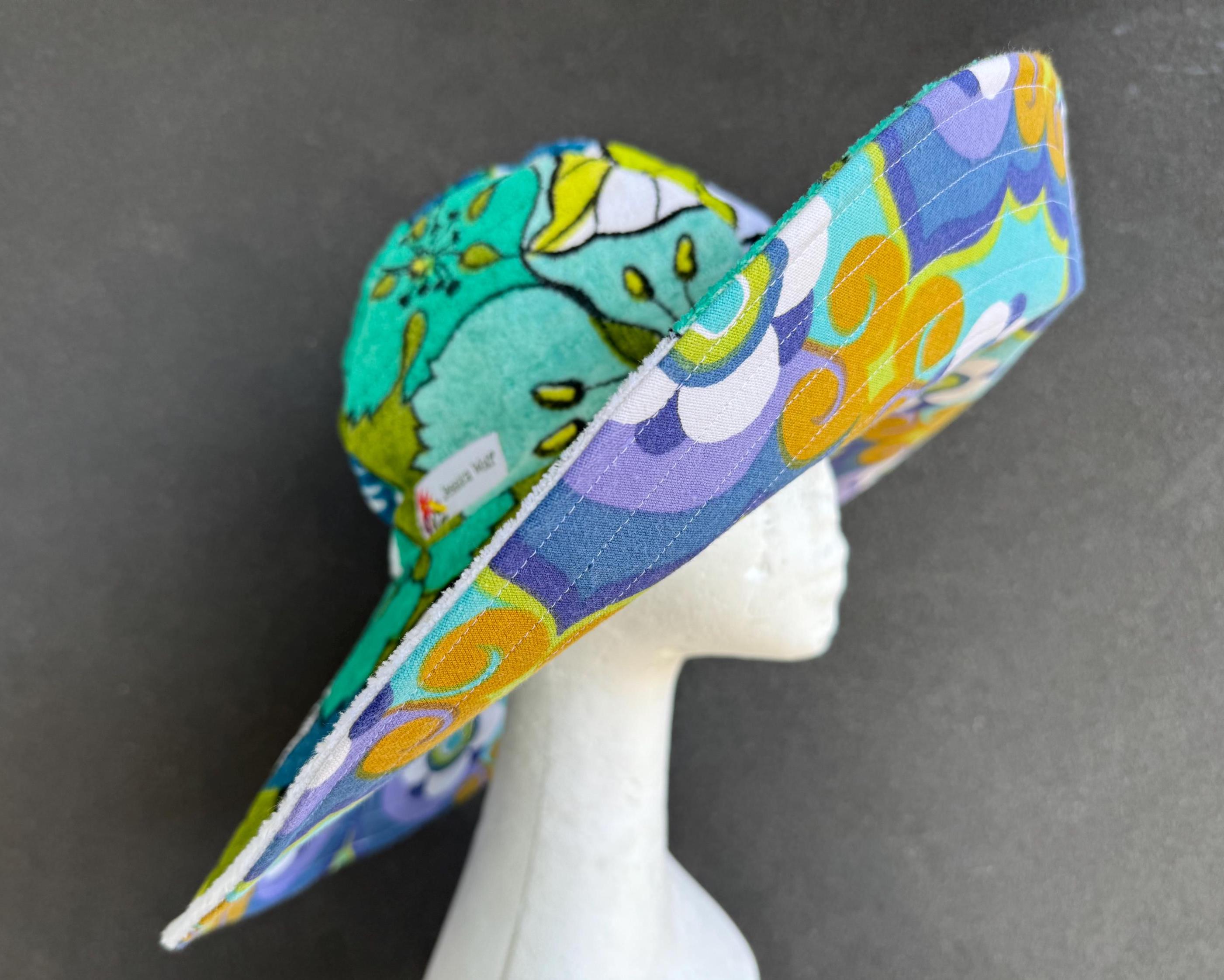 Terry Cloth Towel Bucket Hat - Etsy