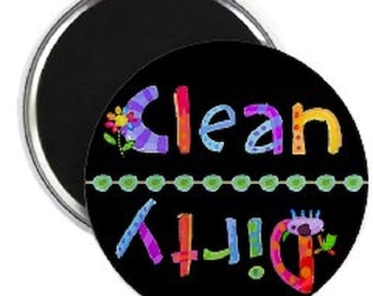 KidGlo Clean Dirty Dishwasher Magnet