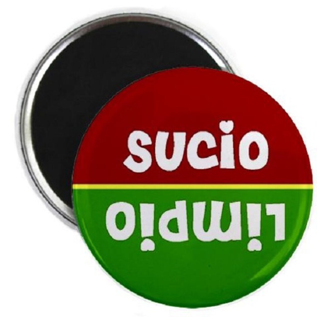 Spanish Stoplight Clean Dirty Dishwasher Etsy