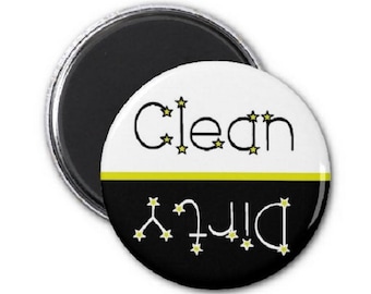 Stars Clean Dirty Dishwasher Magnet