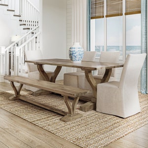 Vera Trestle Dining Table