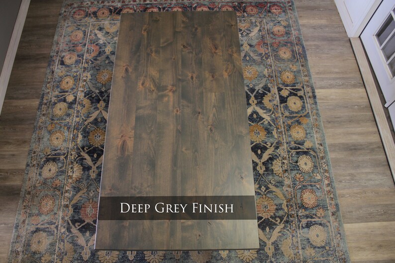 Chaise de salle à manger Windsor rustique Deep Grey