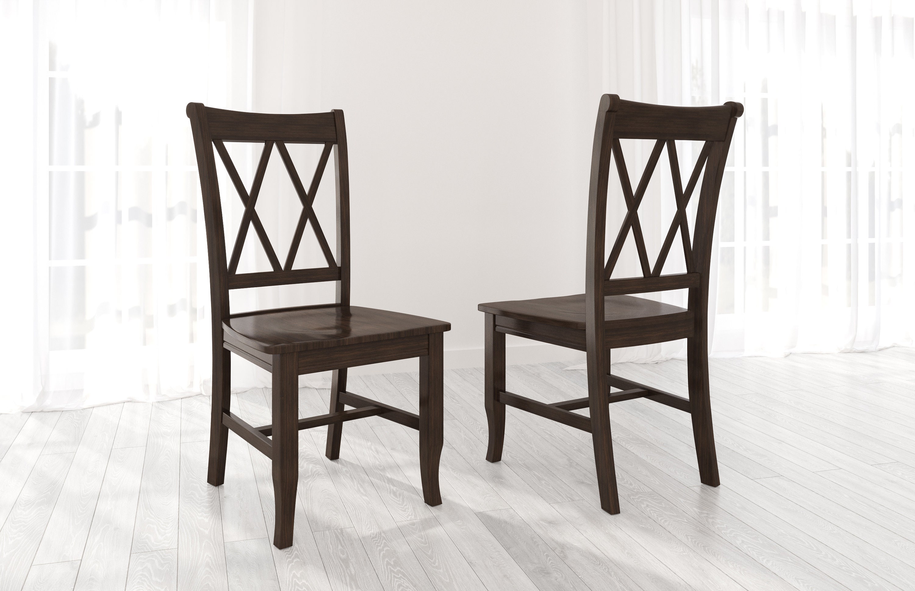 Double x chairs outlet