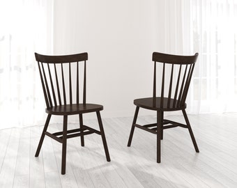 Rustic Windsor Dining Chair