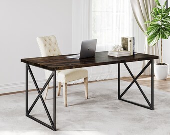 Contemporary Hardwood Writing Desk