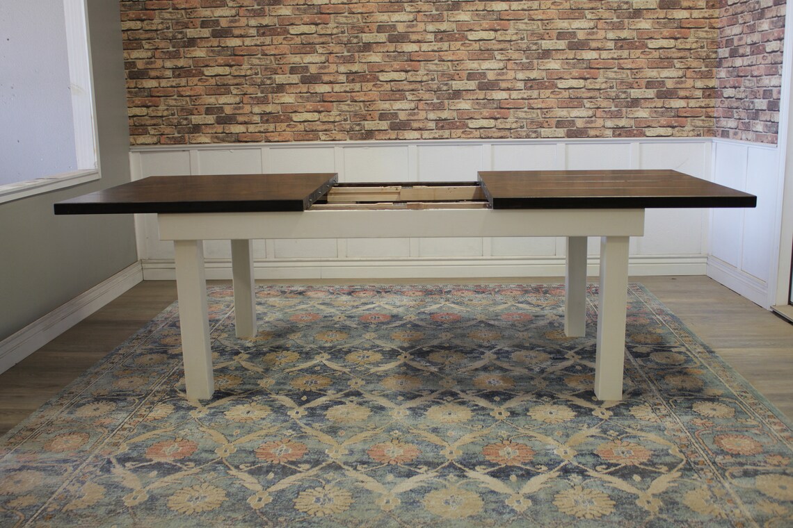 EXPANDABLE FARMHOUSE TABLE Etsy