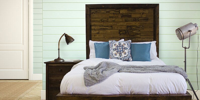 Extra Tall Solid Wood Turner Bed Headboard