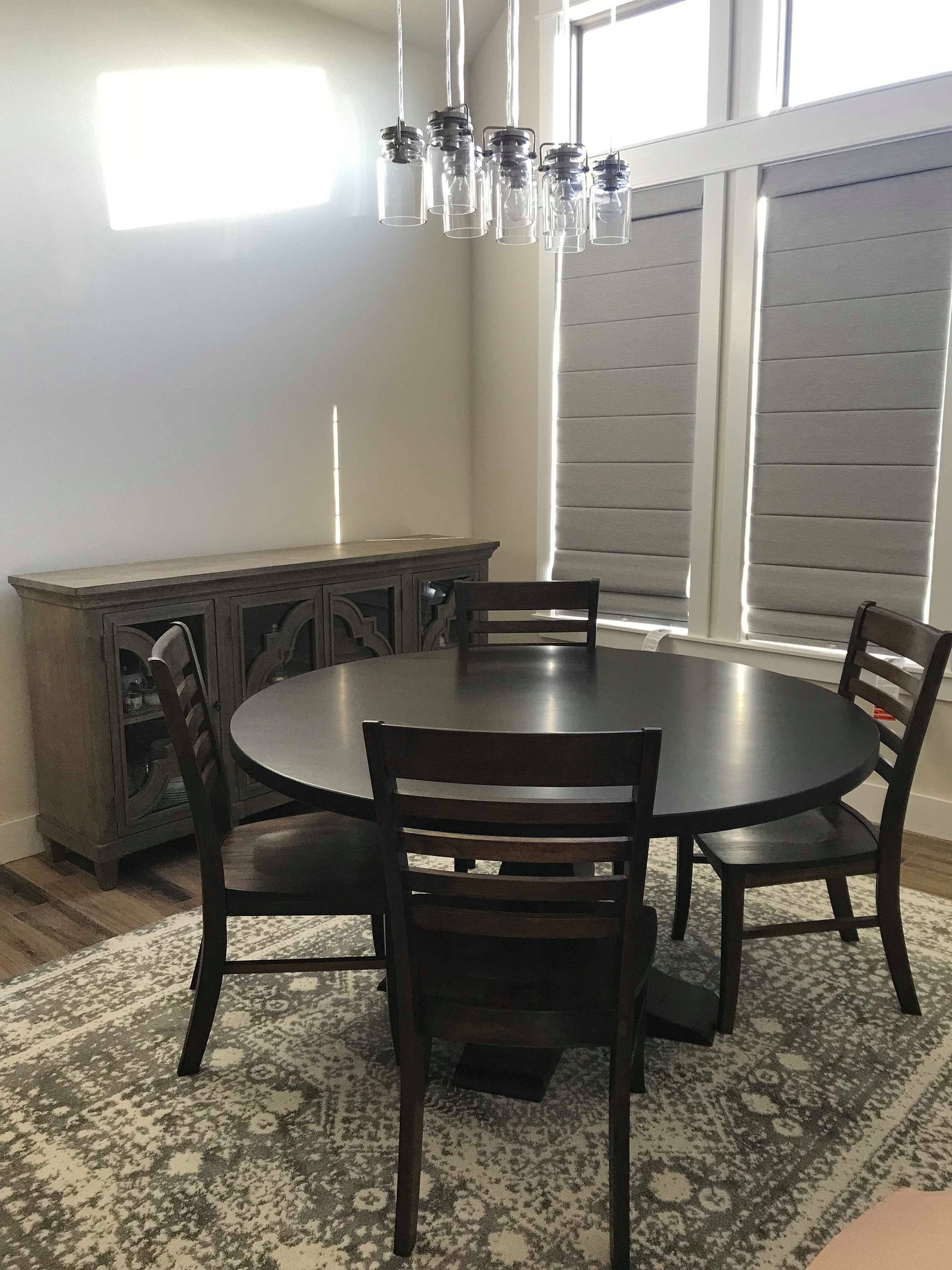 Round Heirloom Pedestal Table Breakfast Nook Table Hardwood Etsy