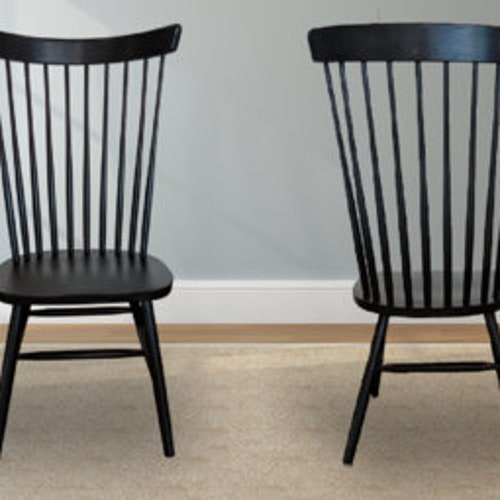 Rustic Windsor Dining Chair Etsy