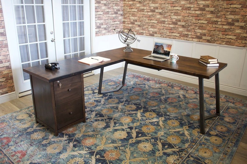 Fulton L Shaped Corner Desk Left Hand