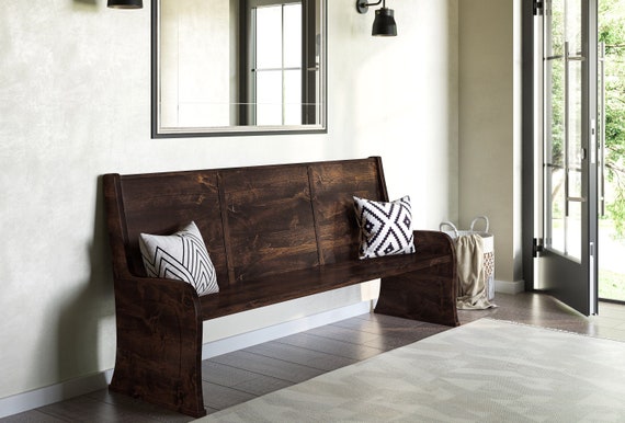 Church pew on sale bench for entryway