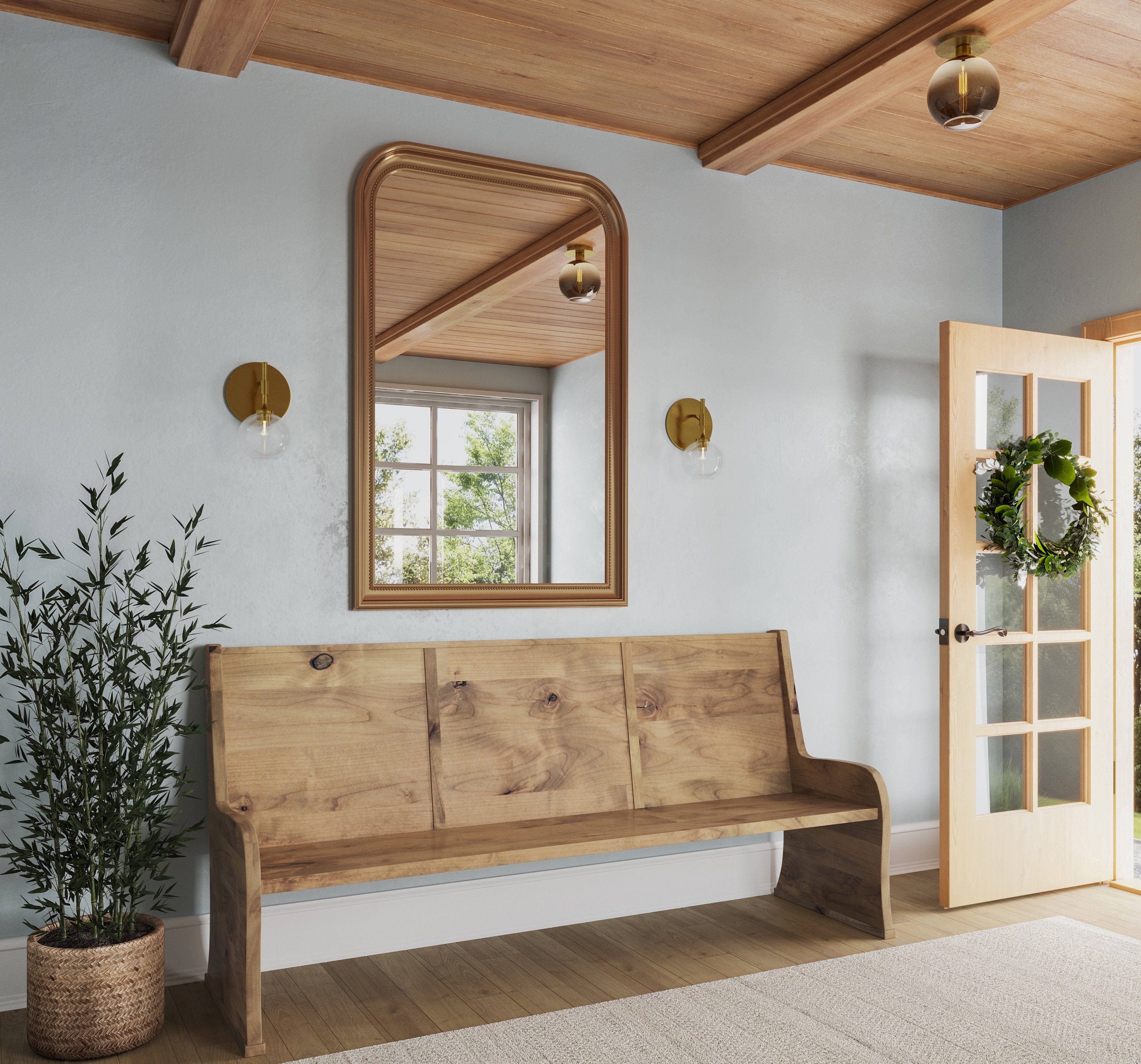 Parish Church Pew Bench Etsy UK