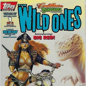 Topps Comics: Wild Ones Vorstellung Big Red Number 1 of 3 1994 C-0614
