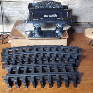G-Scale Rio Grande Coal Car and Seven (7) Track Lengths by Scientific Toys Ltd.