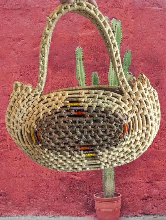 Woven Straw Handbags - Choose Your Style : White … - image 7