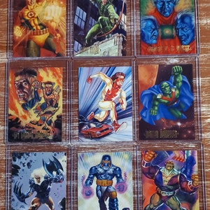 DC Comics Skybox Master Series Trading Card Alan Scott,anima