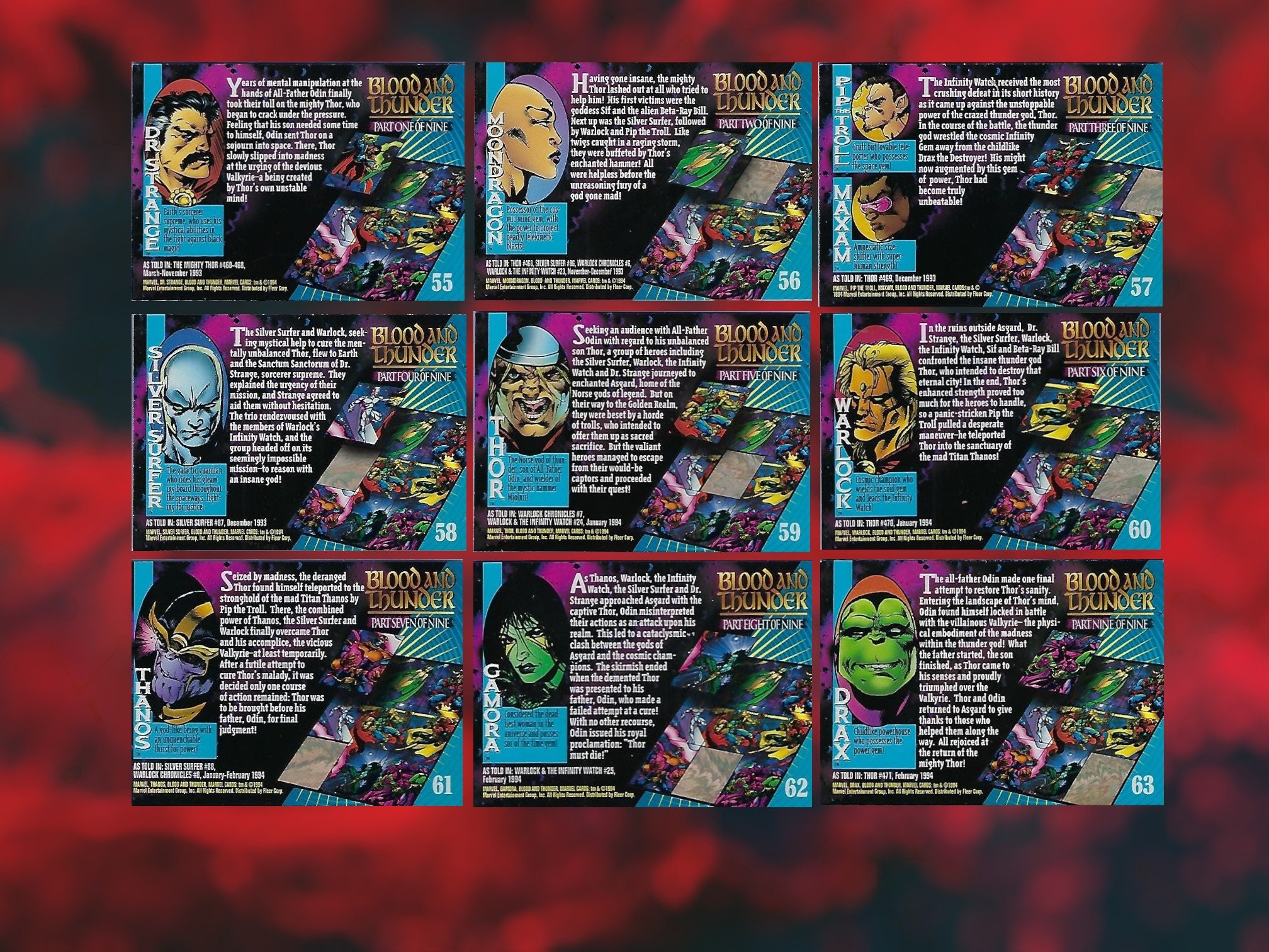 rare marvel cards 1994 1994 Flair Marvel Universe Card # 67 Cosmic Spider-Man PSA 10 GEM MINT – My  Grandpa's Den Collectibles main image 1