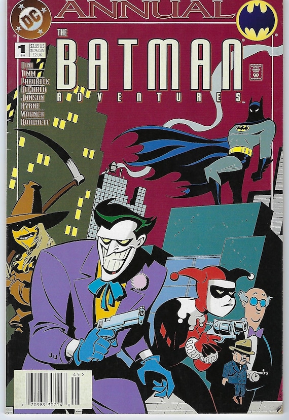 The Batman Adventures Annual 1 DC Comics 1994 3rd Harley | Etsy