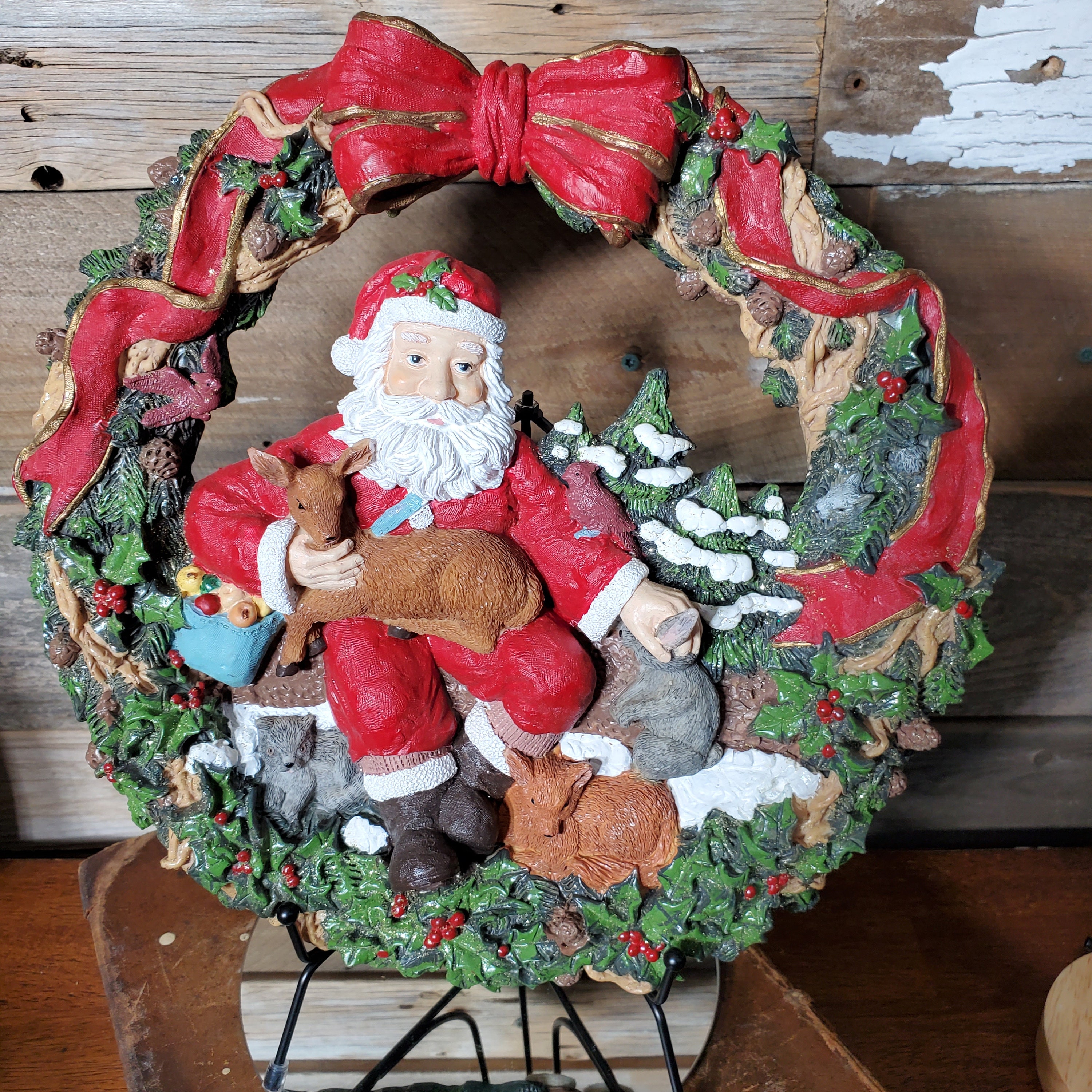 Ceramic Christmas Wreath 