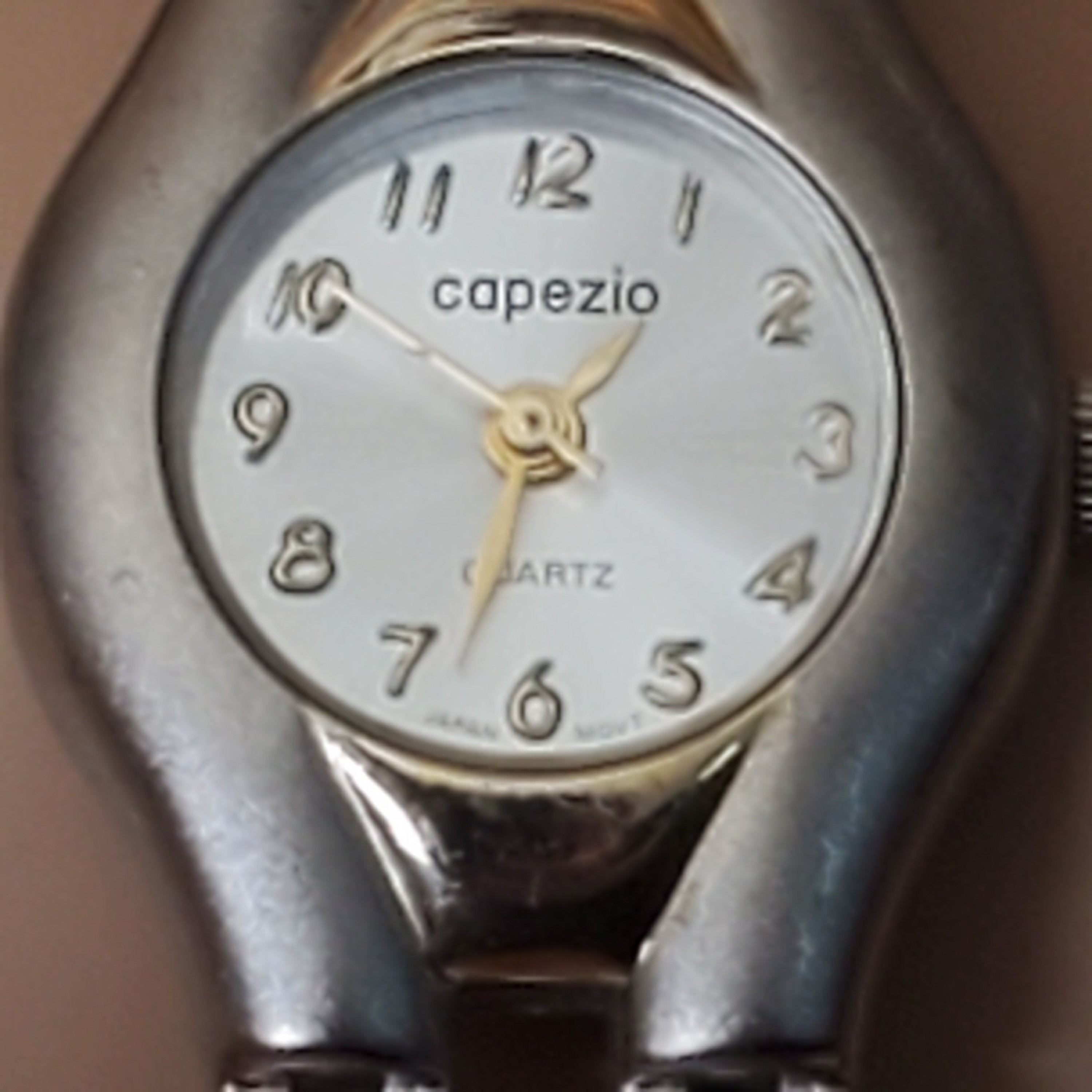 Capezio Ladies Watch-brushed Stainless Steel With Gold  display picture 2