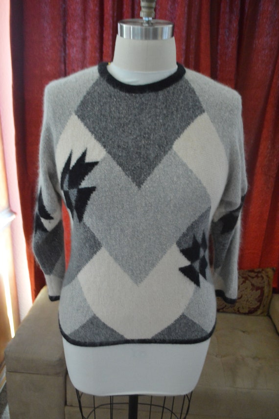 Vintage 80's Mohair Blend Sweater