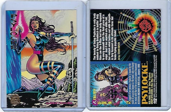 Marvel Universe Series 5 (1994) BASE Trading Cards - Psylock