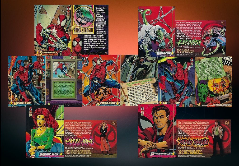 1994 Fleer Spider-man Trading Card - Choose Your Card - Etsy
