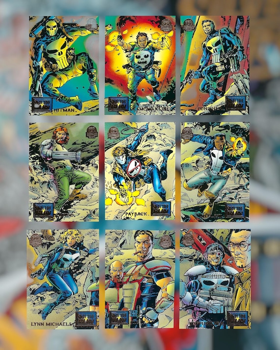 1994 Marvel Trading Cards Full Set - Fatal Attraction, Maximum