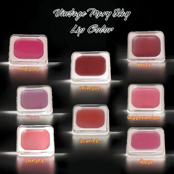 Vintage Mary Kay 1980's - Moisturizng Lip Color - Brick-plum-rose