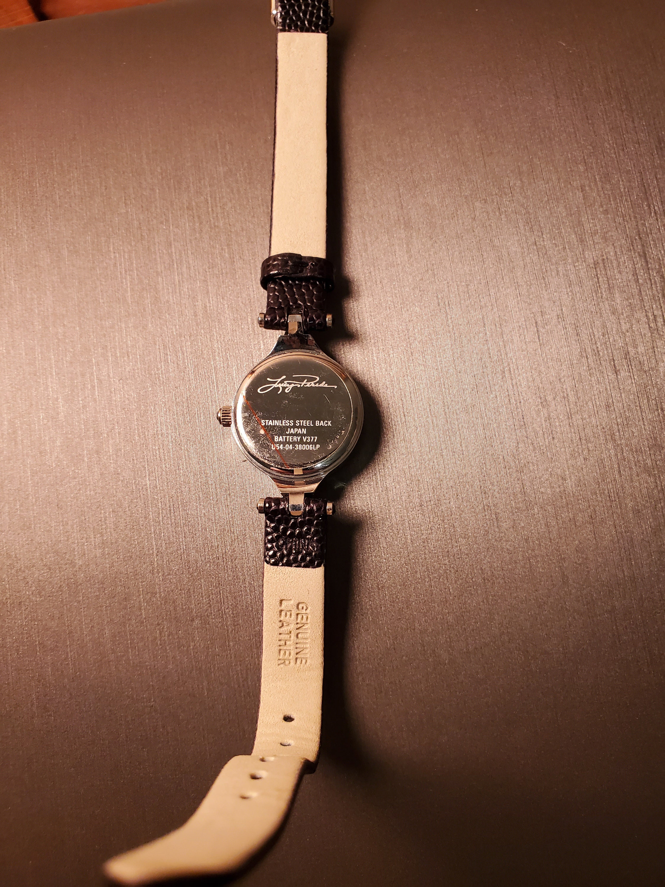 Lucy Pereda Lady\'s Wrist Watch with Black Leather Strap Vintage Ladies main image 3