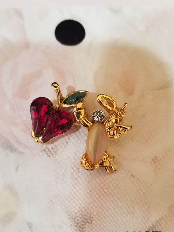 Cat's Meow - Thoughtful Angel Pin