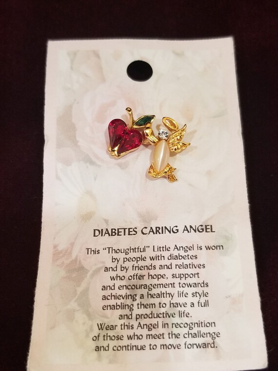 Cat's Meow - Thoughtful Angel Pin - image 10