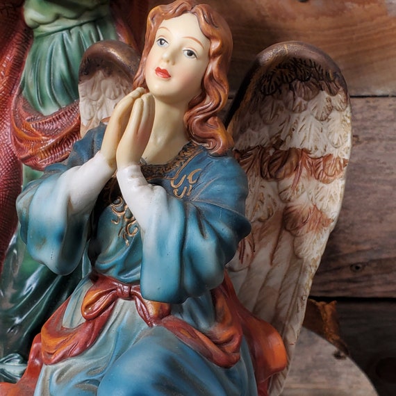 Grandeur Noel Collectible Porcelain Angel Set - Etsy