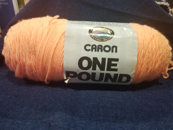 Caron One Pound Yarn-Peach