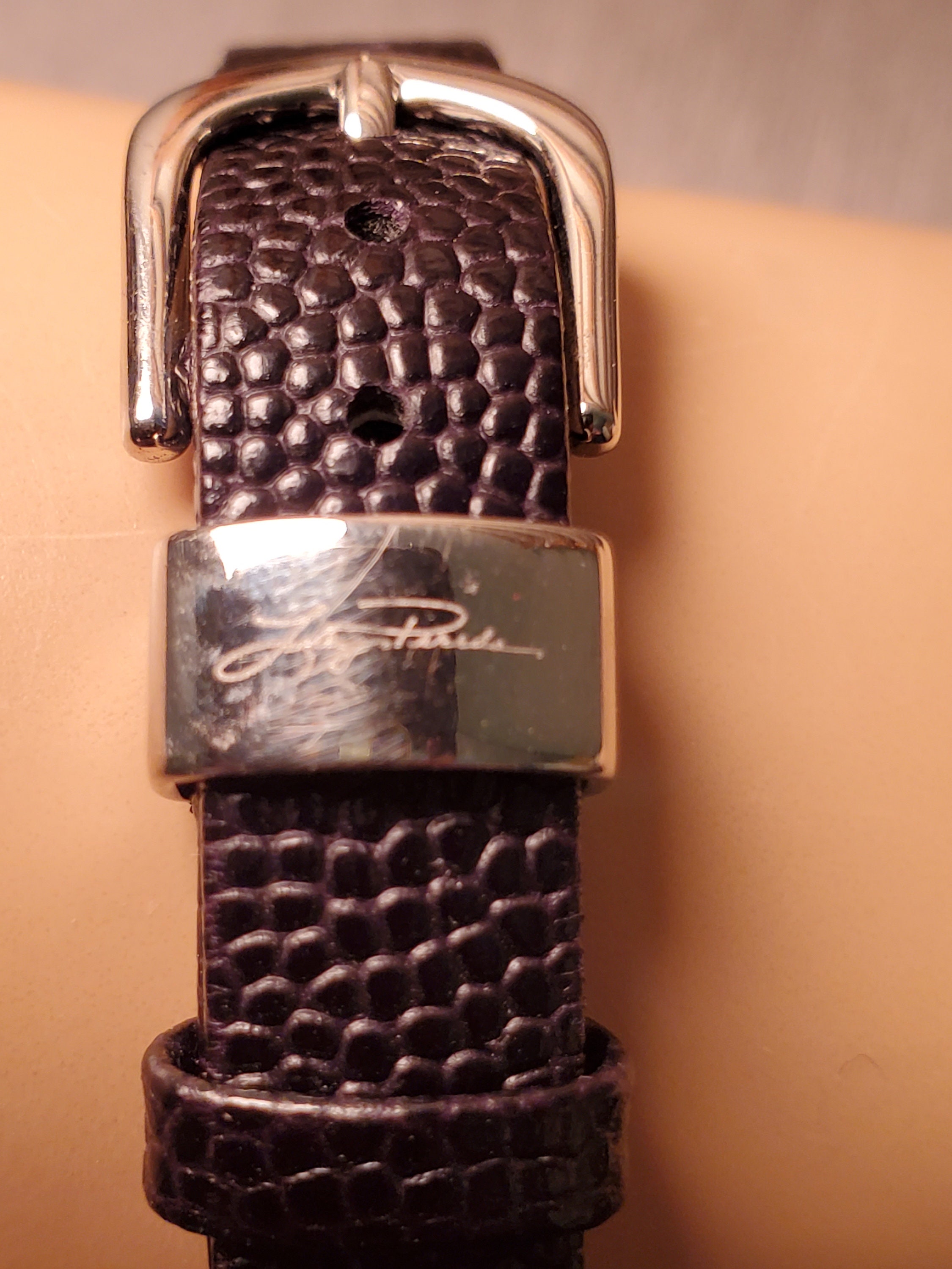 Lucy Pereda Lady\'s Wrist Watch with Black Leather Strap Vintage Ladies main image 4