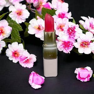 Mary Kay Vintage - Labial de larga duración - Nuevo en caja - Años 80 - Tubo cuadrado redondo rosa