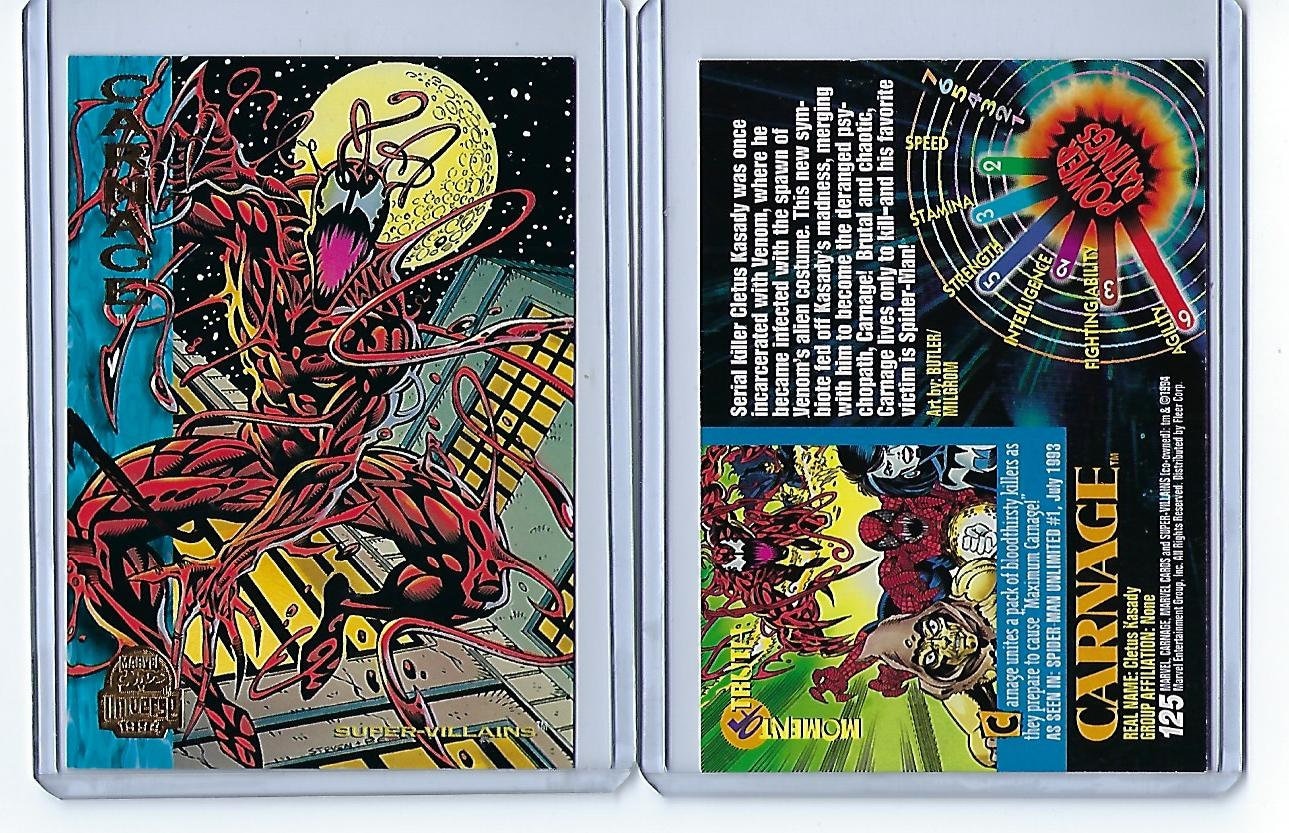 Marvel Universe Series 5 1994 BASE Trading Cards - Etsy Denmark