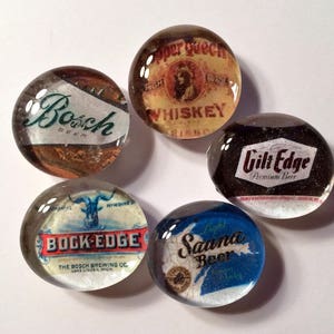 Copper Country Michigan Bosch Beer and Copper Queen Whiskey Magnets