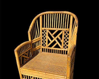 Vintage Brighton bamboo chair